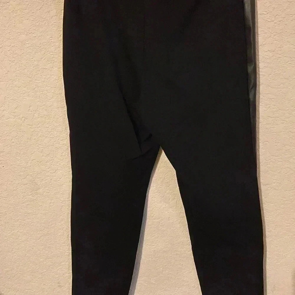 Saks Fifth Avenue 9/15 Exclusive Faux Leather & Ponte Knit Pants - Picture 6 of 8